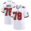 Davalo TB.Buccaneers #78 Tristan Wirfs Player White Home Game Stitched Jerseys