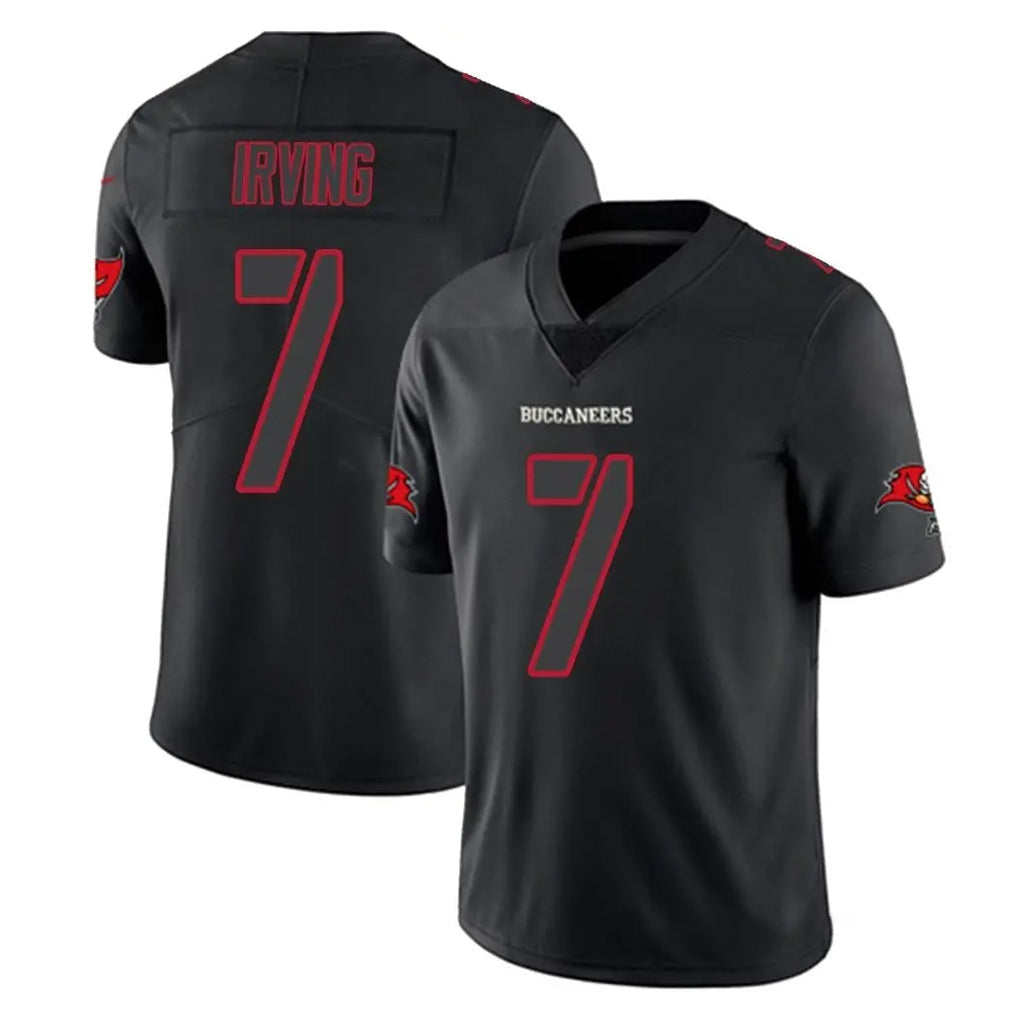 Davalo TB.Buccaneers #7 Bucky Irving Player Black Impact Limited Home Game Stitched Jerseys