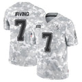 Davalo TB.Buccaneers #7 Bucky Irving Player Limited Arctic Camo Stitched Jerseys