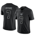 Davalo TB.Buccaneers #7 Bucky Irving Player Limited Black Reflective Stitched Jerseys