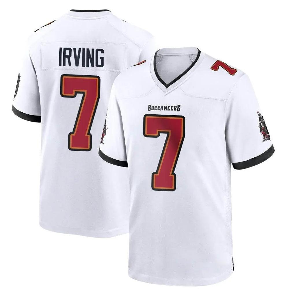 Davalo TB.Buccaneers #7 Bucky Irving Player White Limited Vapor F.U.S.E. Home Game Stitched Jerseys