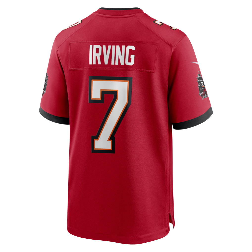 Davalo TB.Buccaneers #7 Bucky Irving Red Game Stitched Jerseys