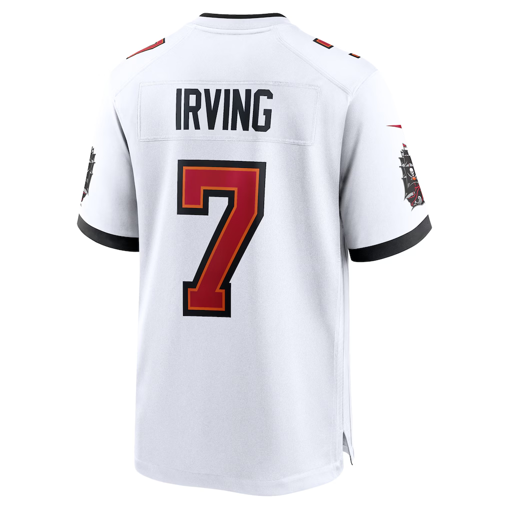 Davalo TB.Buccaneers #7 Bucky Irving White Game Stitched Jerseys