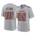 Davalo TB.Buccaneers #88 Cade Otton Player Gray Atmosphere Fashion Home Game Stitched Jerseys