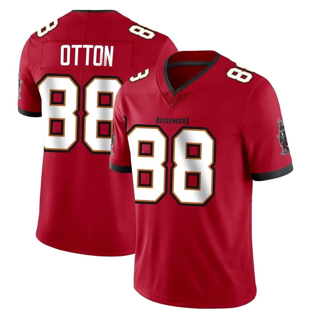 Davalo TB.Buccaneers #88 Cade Otton Player Red Limited Vapor Home Game Stitched Jerseys