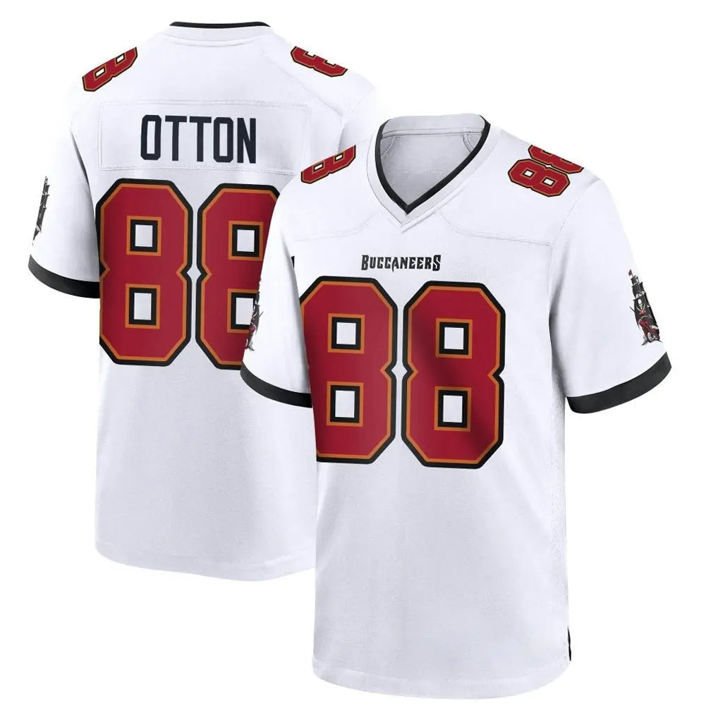 Davalo TB.Buccaneers #88 Cade Otton Player White Home Game Stitched Jerseys