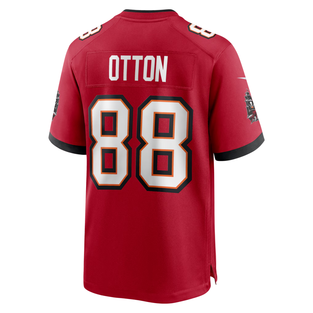 Davalo TB.Buccaneers #88 Cade Otton Red Game Player Stitched Jerseys