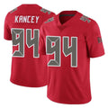 Davalo TB.Buccaneers #94 Calijah Kancey Player Red Limited Color Rush Home Game Stitched Jerseys