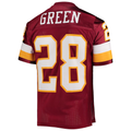 Davalo W.Commanders 1994 #28 Darrell Green Mitchell & Ness Burgundy Authentic Throwback Retired Player Jersey Stitched Puhic Game Jerseys