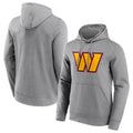 Davalo W.Commanders Gray LOGO Pullover Hoodies Game Blank Player Stitched Jerseys