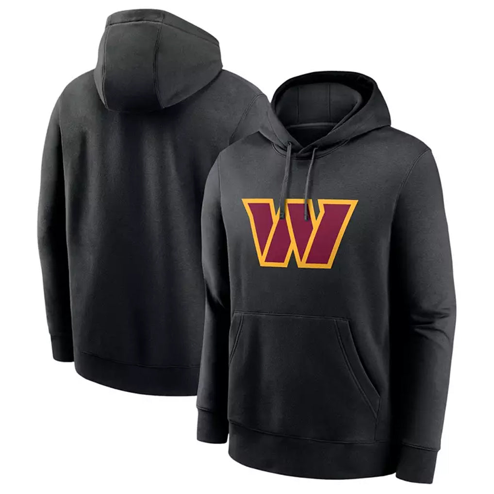 Davalo W.Commanders Gray Pullover Hoodies Game Blank Player Stitched Jerseys