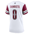 Davalo W.Commanders #0 Mike Sainristil Player White Home Game Stitched Jerseys