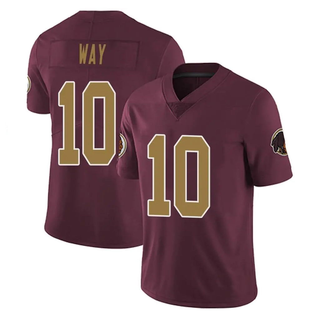 Davalo W.Commanders #10 Tress Way Player Burgundy Alternate Vapor Untouchable Home Game Stitched Jerseys