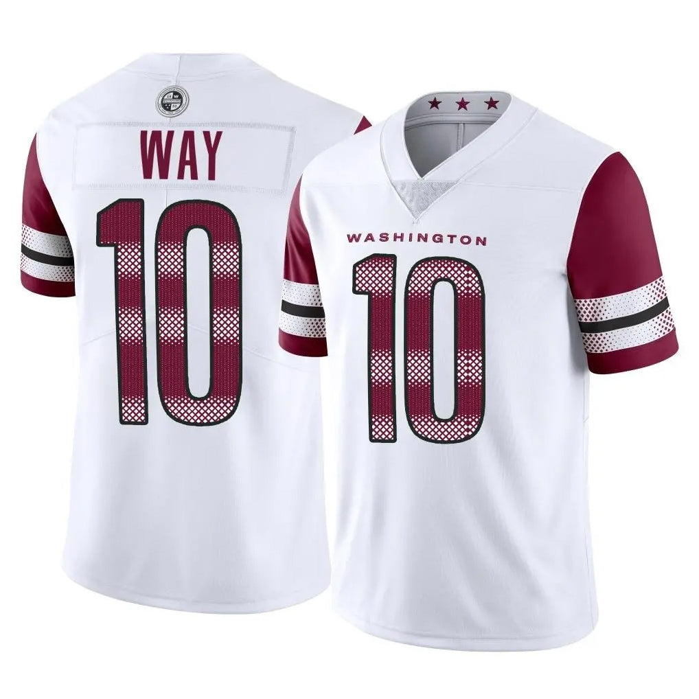 Davalo W.Commanders #10 Tress Way Player White Limited Vapor Home Game Stitched Jerseys