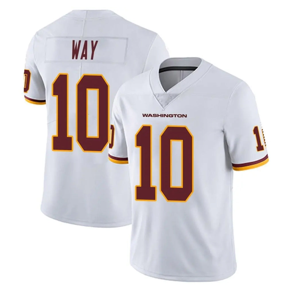 Davalo W.Commanders #10 Tress Way Player White Limited Vapor Untouchable Home Game Stitched Jerseys