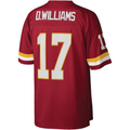 Davalo W.Commanders #17 Doug Williams Mitchell & Ness Burgundy Legacy Replica Stitched Puhic Jersey