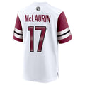 Davalo W.Commanders #17 Terry McLaurin Player WHITE Game Stitched Jerseys