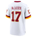 Davalo W.Commanders #17 Terry McLaurin Player White Home Game Stitched Jerseys