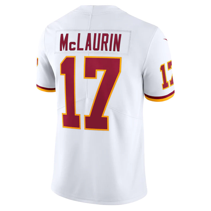 Davalo W.Commanders #17 Terry McLaurin Player White Vapor Limited Stitched Jerseys