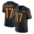 Davalo W.Commanders #17 Terry Mclaurin Player Black Vapor Untouchable Home Game Stitched Jerseys