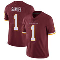 Davalo W.Commanders #1 Deebo Samuel Sr Player Burgundy Vapor Limited Stitched Jerseys