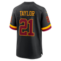 Davalo W.Commanders #21 Sean Taylor Black Hail Raiser Alternate Retired Player Game Stitched Jerseys