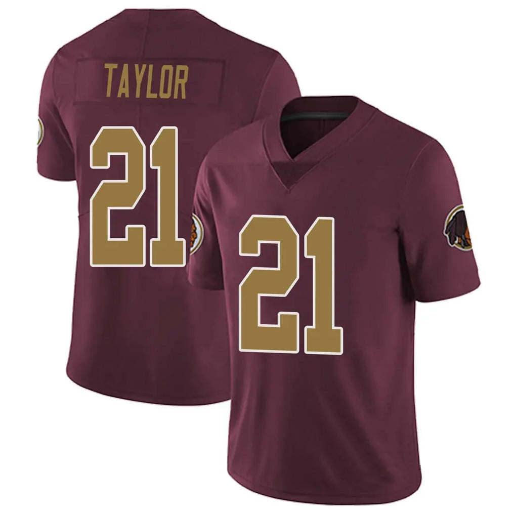Davalo W.Commanders #21 Sean Taylor Player Burgundy Vapor Untouchable Limited Stitched Jerseys
