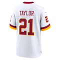 Davalo W.Commanders #21 Sean Taylor White Game Super Bowl Era Stitched Jerseys