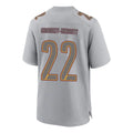 Davalo W.Commanders #22 Jacory Croskey-Merritt Player Gray Fashion Game Stitched Jerseys