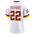 Davalo W.Commanders #22 Jacory Croskey-Merritt Player White Home Game Stitched Jerseys