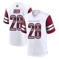 Davalo W.Commanders #28 Darrell Green Player White Home Game Stitched Jerseys