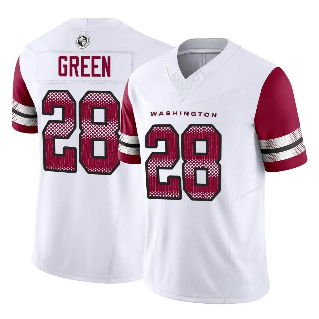 Davalo W.Commanders #28 Darrell Green Player  White Vapor F.U.S.E. Limited Stitched Jerseys