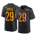 Davalo W.Commanders #29 Rasul Douglas Player Black Home Game Stitched Jerseys