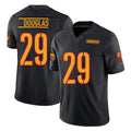 Davalo W.Commanders #29 Rasul Douglas Player Black Limited Vapor F.U.S.E. Home Game Stitched Jerseys