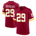 Davalo W.Commanders #29 Rasul Douglas Player Burgundy Game Home Stitched Jerseys