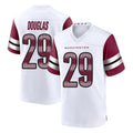 Davalo W.Commanders #29 Rasul Douglas Player White Game Home Stitched Jerseys