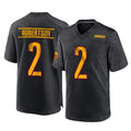 Davalo W.Commanders #2 Amik Robertson Player Black Home Game Stitched Jerseys
