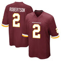 Davalo W.Commanders #2 Amik Robertson Player Burgundy Team Color Home Game Stitched Jerseys