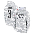 Davalo W.Commanders #3 Stefon Diggs Player Arctic Camo Limited Salute to Service Pullover Hoodies Game Stitched Jerseys