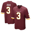 Davalo W.Commanders #3 Stefon Diggs Player Burgundy Team Color Home Game Stitched Jerseys