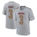 Davalo W.Commanders #3 Stefon Diggs Player Gray Atmosphere Fashion Home Game Stitched Jerseys