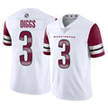 Davalo W.Commanders #3 Stefon Diggs Player White Limited Vapor Home Game Stitched Jerseys