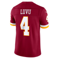 Davalo W.Commanders #4 Frankie Luvu Burgundy Team Vapor F.U.S.E. Stitched Limited Jerseys