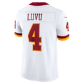 Davalo W.Commanders #4 Frankie Luvu White Vapor F.U.S.E. Stitched Limited Jerseys