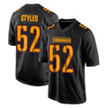 Davalo W.Commanders #52 Sonny Styles Player Black Carbon Fashion Home Game Stitched Jerseys