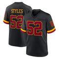 Davalo W.Commanders #52 Sonny Styles Player Black Limited Home Game Stitched Jerseys