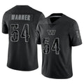 Davalo W.Commanders #54 Bobby Wagner Player Black RFLCTV Limited Stitched Jerseys