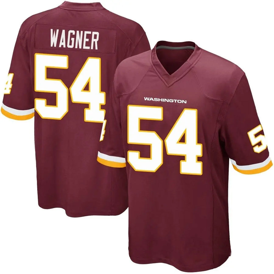 Davalo W.Commanders #54 Bobby Wagner Player Burgundy Game Stitched Jerseys