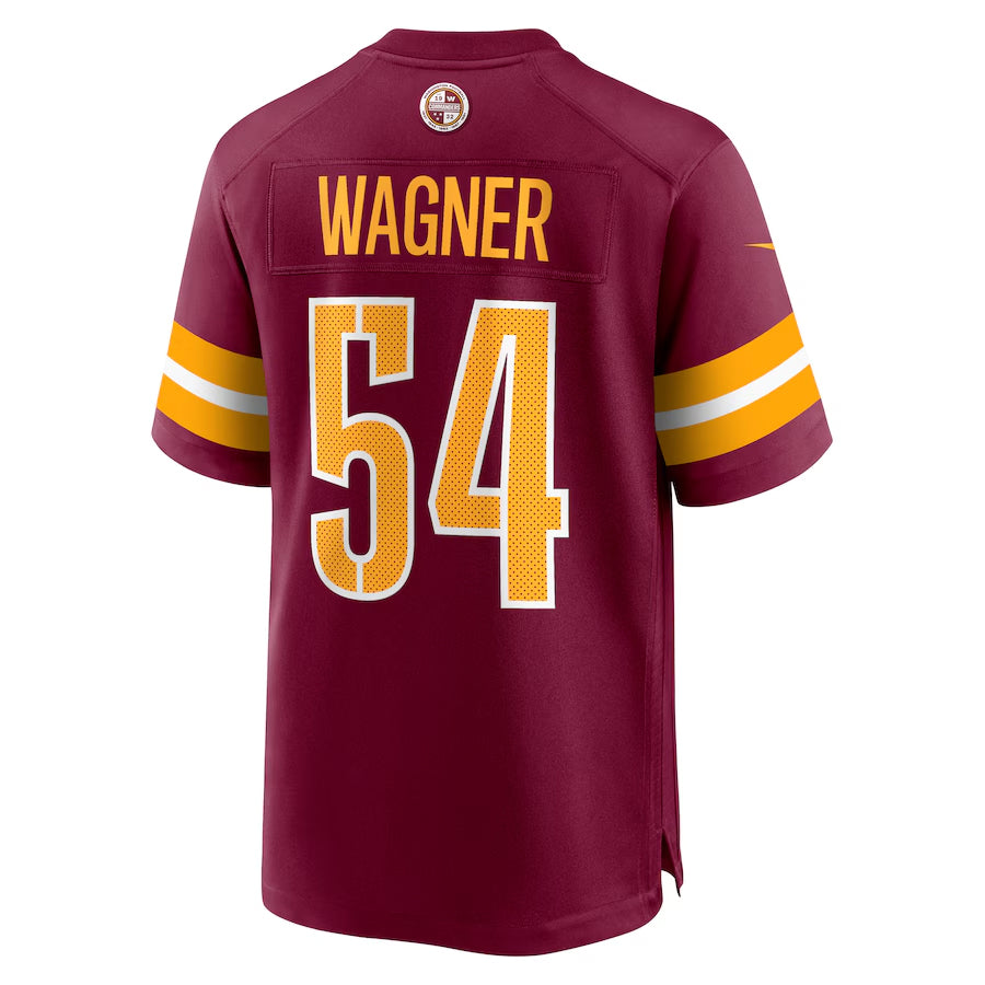 Davalo W.Commanders #54 Bobby Wagner Player Burgundy Home Game Stitched Jerseys