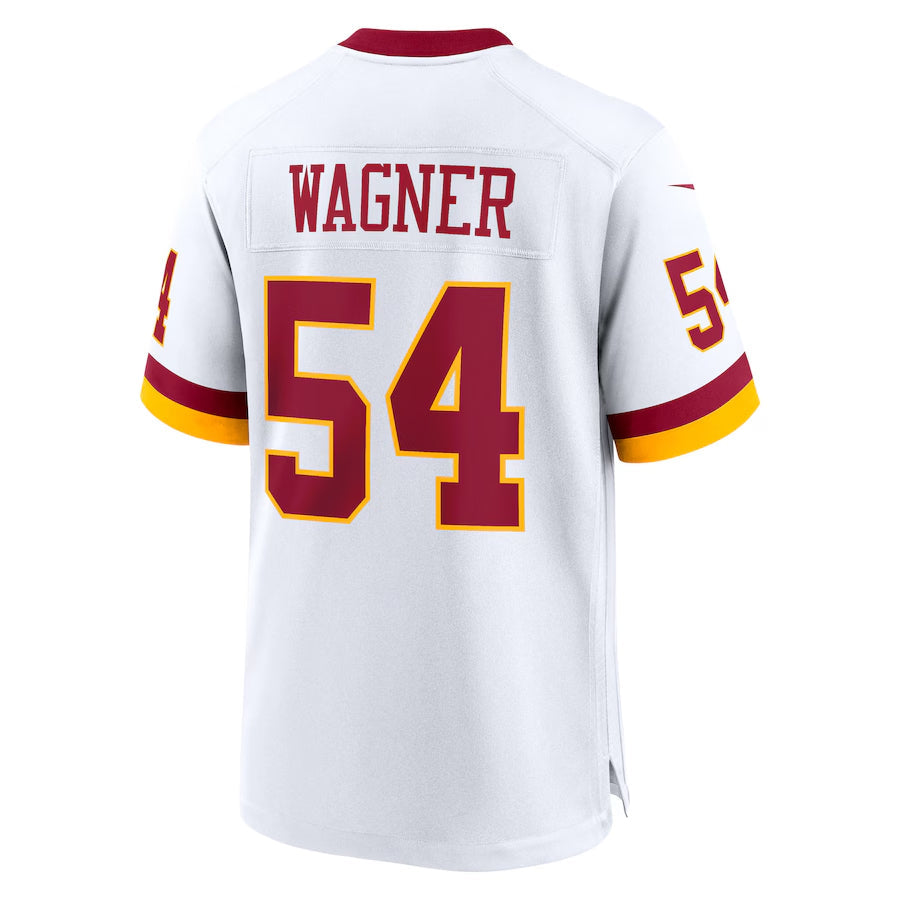 Davalo W.Commanders #54 Bobby Wagner Player White Game Stitched Jerseys